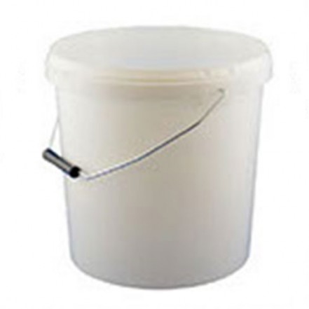 Plastic White Bucket 10.0Litre